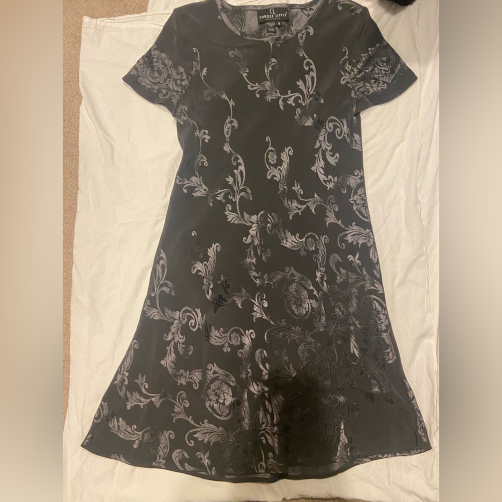 Grey Carole Little midi dress